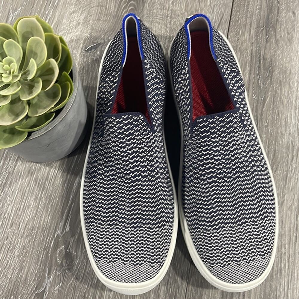 - Rothy’s retired slide on maritime gradient size 7.5 slip on woman’s sneaker